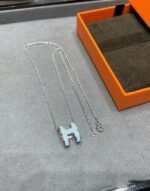 [Eternal Jewelry]POP H SKY BLUE NECKLACE - Image 6