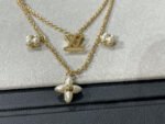 [Eternal Jewelry]FLOWERGRAM GOLD MOP DOUBLE ROW NECKLACE - Image 3