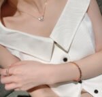 [Eternal Jewelry]BUTTERFLY MOP DIAMOND NECKLACE - Image 9