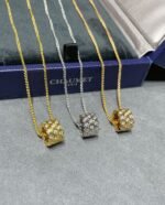 [Eternal Jewelry]BEE LOVE DIAMOND PAVED 3 ROW NECKLACE - Image 3