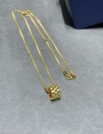 [Eternal Jewelry]BEE LOVE DIAMOND PAVED 3 ROW NECKLACE - Image 4