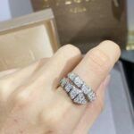 [Eternal Jewelry]SERPENTI RING SILVER DIAMOND PAVED - Image 2