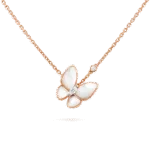 [Eternal Jewelry]BUTTERFLY MOP DIAMOND NECKLACE