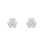 [Eternal Jewelry]CLOVER COMOS DIAMOND EARRINGS SILVER - Image 2