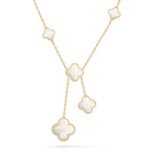 [Eternal Jewelry]CLOVER MOTHER OF PEARL NECKLACE 6 MOTIF - Image 2