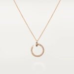 [Eternal Jewelry]JUSTE NECKLACE PINK GOLD DIAMONDS - Image 2