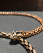 [?Eternal Jewelry?] High-End Bespoke Black Onyx Serpent Necklace - Image 7