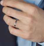 [Eternal Jewelry]ALLIANCE LIENS VIDENCE 3MM RING - Image 5