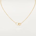 [Eternal Jewelry]LOVE NECKLACE DOUBLE RING GOLD - Image 2