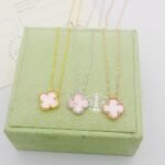 [Eternal Jewelry]CLOVER MINI 9.5mm Pink Necklace - Image 2