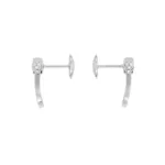 [Eternal Jewelry]FORCE 10 FULL DIAMOND STUD EARRINGS MINI MODEL - Image 2