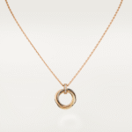 [Eternal Jewelry]TRINITY NECKLACE GOLD  DIAMONDS - Image 2