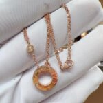 [Eternal Jewelry]LOVE NECKLACE 16MM 2 DIAMONDS - Image 6