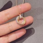 [Eternal Jewelry]TRINITY NECKLACE GOLD  DIAMONDS - Image 6