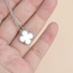 [Eternal Jewelry]CLOVER  15MM WHITE MOTHER-OF-PEARL SILVER - Image 4