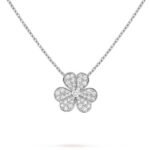 [Eternal Jewelry]CLOVER DIAMOND NECKLACE SILVER - Image 2