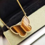 [Eternal Jewelry] TIGER__ EYE BUTTERFLY NECKLACE - Image 4