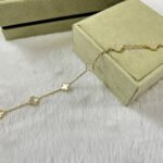 [Eternal Jewelry]CLOVER 6 MOTIF WHITE MOP BRACELET - Image 4