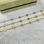 [Eternal Jewelry]CLOVER 6 MOTIF DIAMOND BRACELET - Image 5