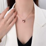 [Eternal Jewelry]LUCKY  CARNELIANS LADYBUG NECKLACE - Image 2