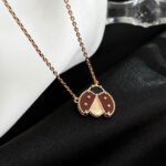 [Eternal Jewelry]LUCKY  CARNELIANS LADYBUG NECKLACE - Image 5