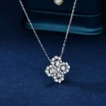[Eternal Jewelry]LOOP NECKLACE FULL MOTIF DIAMOND 16MM MULTIPLE COLORS - Image 11