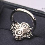 [Eternal Jewelry]LOOP RING FULL MOTIF DIAMOND 16MM SILVE - Image 3