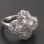 [Eternal Jewelry]LOOP RING FULL MOTIF DIAMOND 16MM SILVE - Image 6