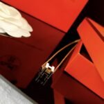 [Eternal Jewelry]H WHITE SQUARE GOLD NECKLACE - Image 3