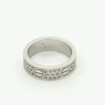 [Eternal Jewelry]LOVE RING 5.5MM DIAMONDS PAVED - Image 4