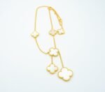 [Eternal Jewelry]CLOVER MOTHER OF PEARL NECKLACE 6 MOTIF - Image 4