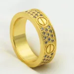[Eternal Jewelry]LOVE RING 5.5MM DIAMONDS PAVED - Image 3