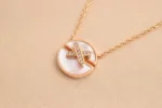 [Eternal Jewelry]JEUX DE ROSE GOLD DIAMOND NECKLACE - Image 3