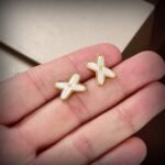 [Eternal Jewelry]JEUX DE WHITE MOP GOLD DIAMOND EARRINGS - Image 6