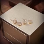 [Eternal Jewelry]JEUX DE GOLD DIAMOND EARRINGS - Image 4