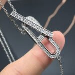 [Eternal Jewelry]HM NECKLACE PLATINUM ROSE GOLD DIAMOND - Image 7