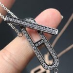 [Eternal Jewelry]HM NECKLACE PLATINUM ROSE GOLD DIAMOND - Image 8