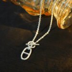 [Eternal Jewelry]HM CHAINE D'ANCRE PENDANT NECKLACE STERLING SILVER - Image 4