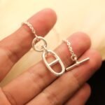 [Eternal Jewelry]HM CHAINE D'ANCRE PENDANT NECKLACE STERLING SILVER - Image 9