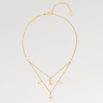 [Eternal Jewelry]FLOWERGRAM GOLD MOP DOUBLE ROW NECKLACE