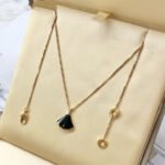 [Eternal Jewelry]DREAM NECKLACE ONYX 1 DIAMOND - Image 4