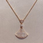 [Eternal Jewelry]DREAM NECKLACE PINK GOLD FULL DIAMOND - Image 2