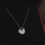 [Eternal Jewelry]AMULETTE SILVER FULL DIAMOND NECKLACE - Image 3