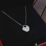 [Eternal Jewelry]AMULETTE SILVER FULL DIAMOND NECKLACE - Image 4
