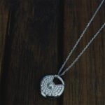 [Eternal Jewelry]AMULETTE SILVER FULL DIAMOND NECKLACE - Image 5