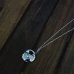 [Eternal Jewelry]AMULETTE SILVER FULL DIAMOND NECKLACE - Image 6