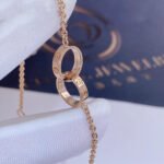 [Eternal Jewelry]LOVE BRACELET DOUBLE RING - Image 6