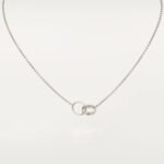 [Eternal Jewelry]LOVE NECKLACE PINK GOLD AND SILVER - Image 2
