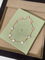 [Eternal Jewellery] Pink Necklace with Ten Clover Designs - Image 10