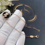 [Eternal Jewelry]JEUX DE BRACELET ONYX PINK GOLD DIAMOND - Image 5